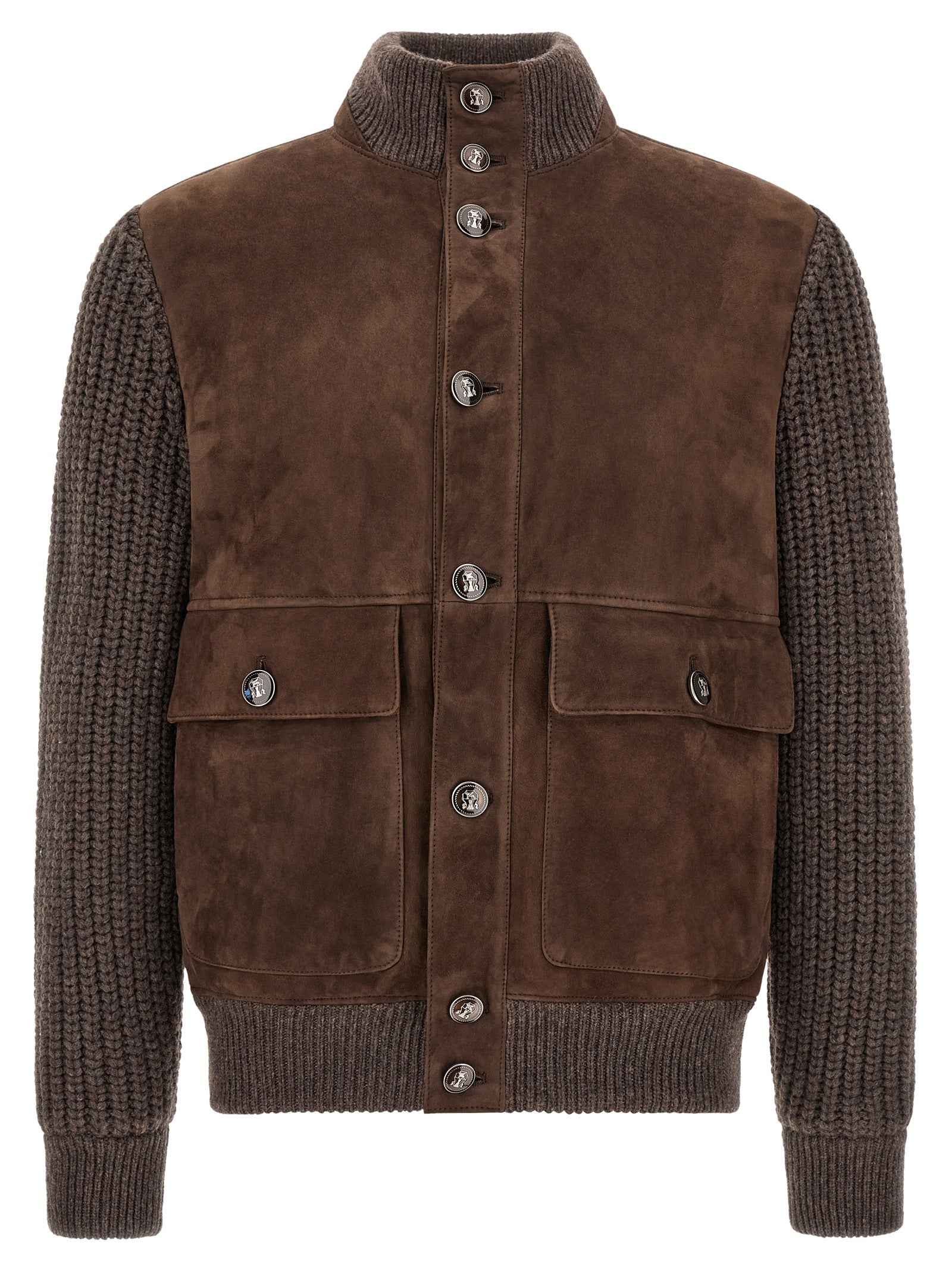 Brown Lamb Leather Leather Jacket