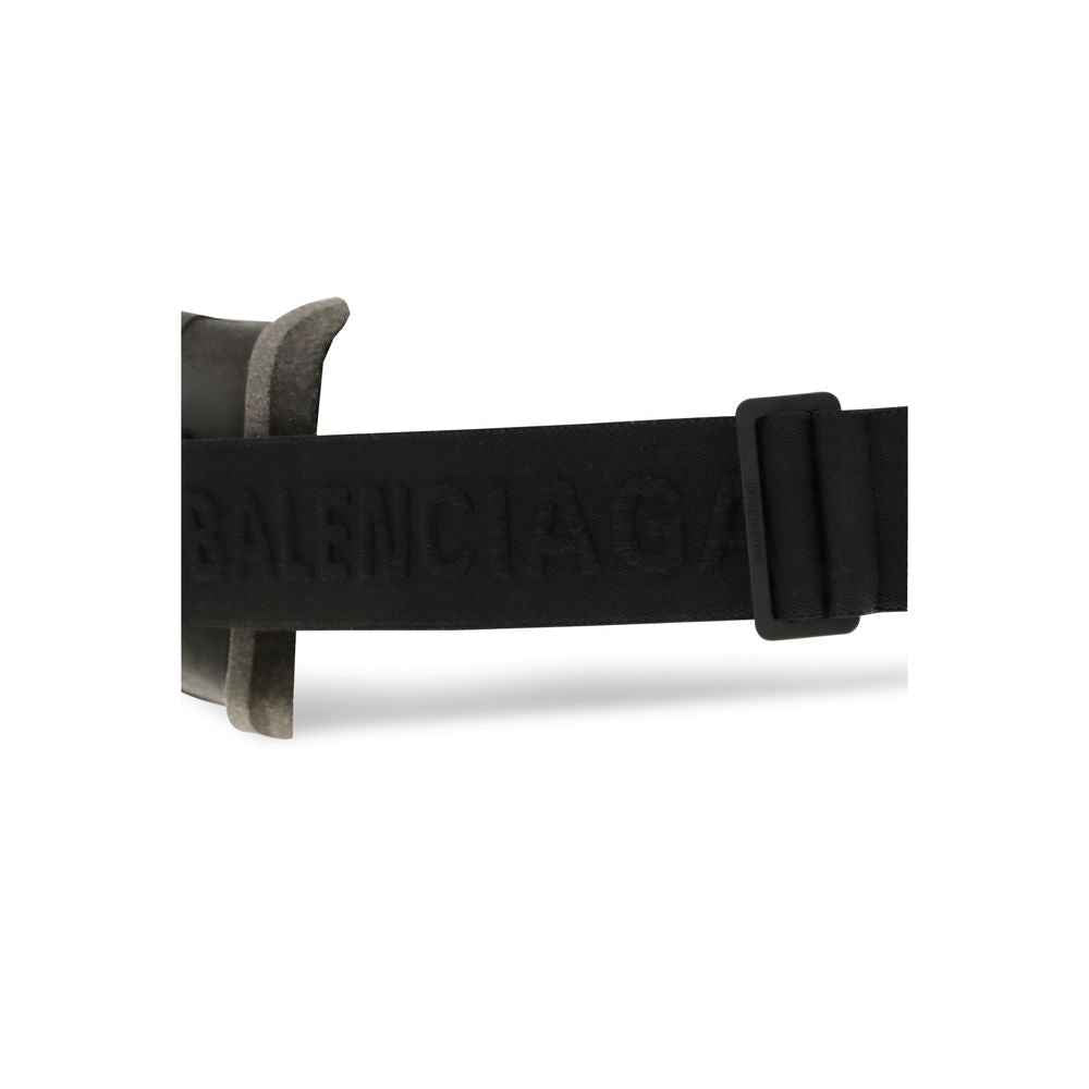 Black Polyamide Sunglasses