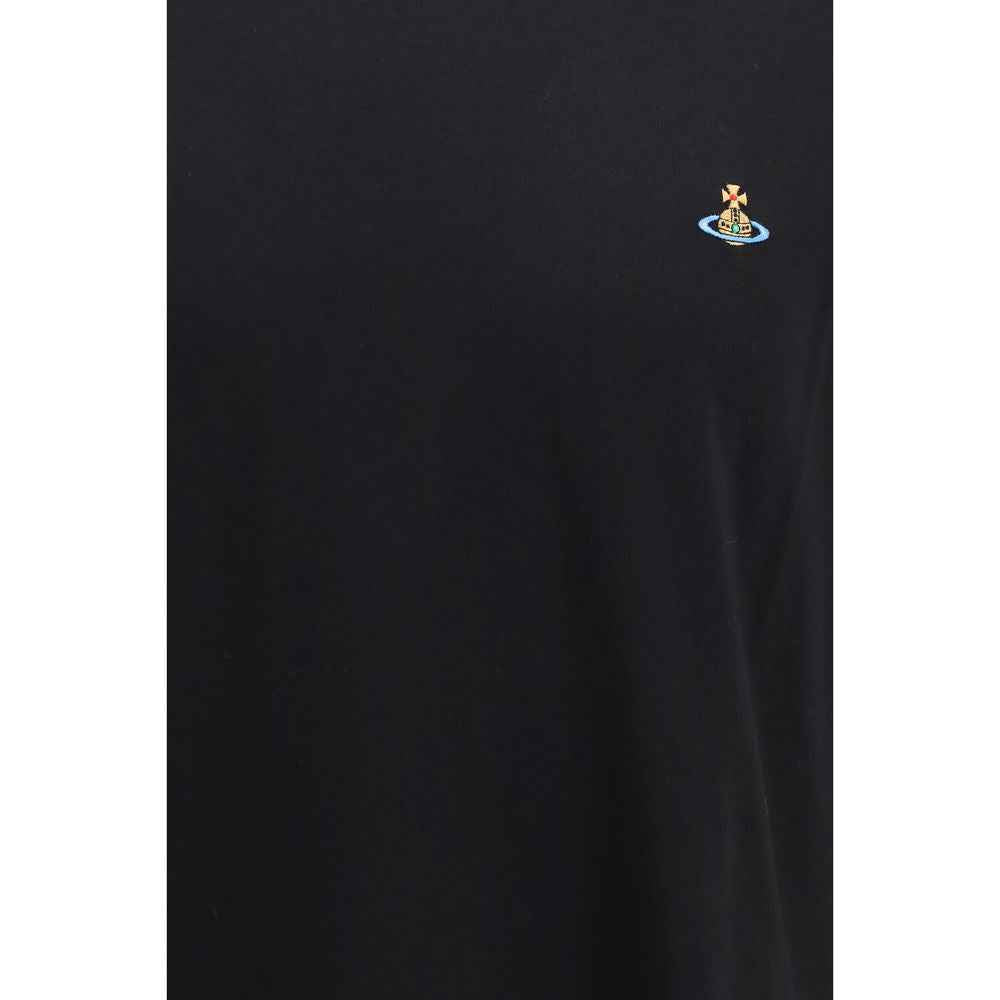 Black Cotton T-Shirt