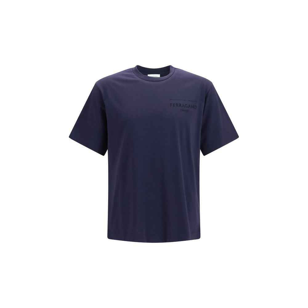 Blue Cotton T-Shirt