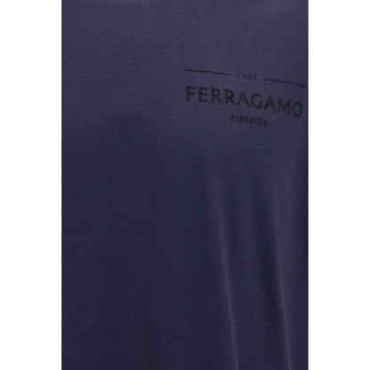 Blue Cotton T-Shirt