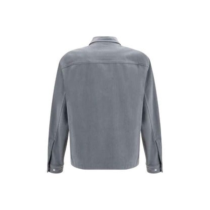 Gray Polyester Jacket