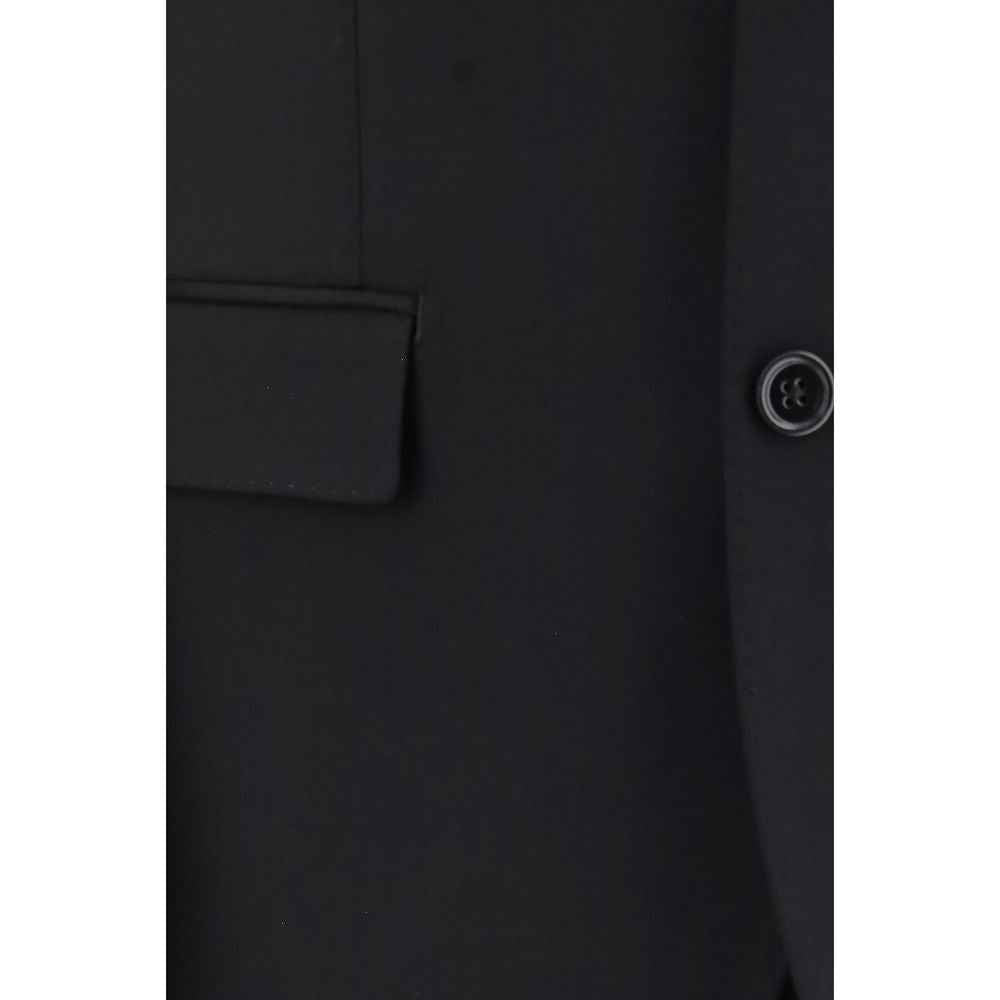 Black Wool Oves Aries Two-Piece Suit