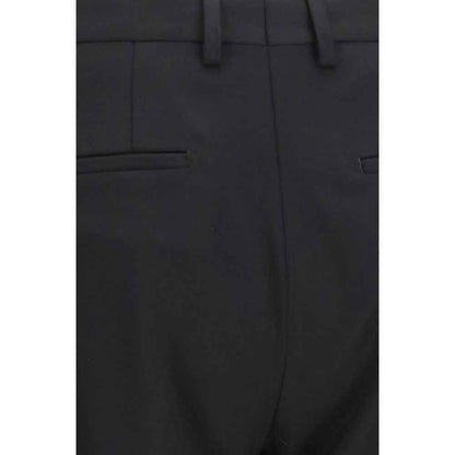 Black Wool Oves Aries Two-Piece Suit