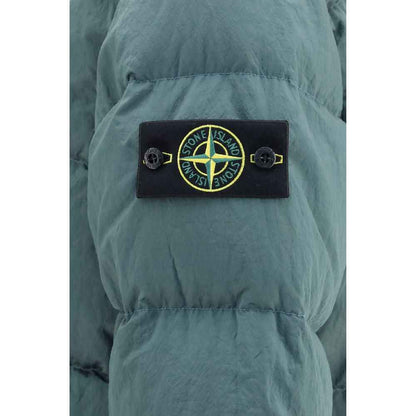 Bicolor Polyamide Full-Length Jacket