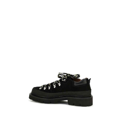 Black Calf Leather Bos Taurus Athletic Sneakers
