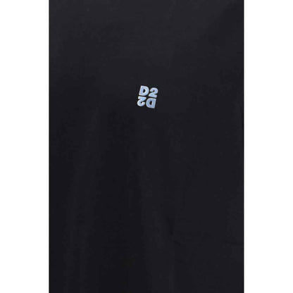 Black Cotton T-Shirt