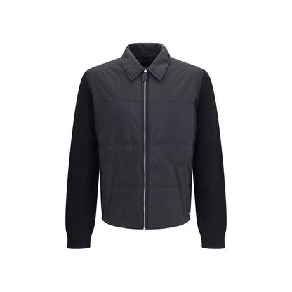 Black Wool Oves Aries Full-Length Jacket
