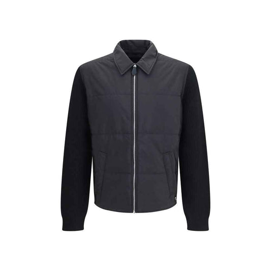 Black Wool Oves Aries Full-Length Jacket