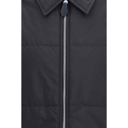 Black Wool Oves Aries Full-Length Jacket