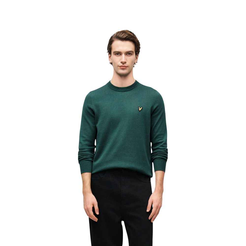 Green Cotton Sweater