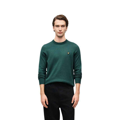 Green Cotton Sweater