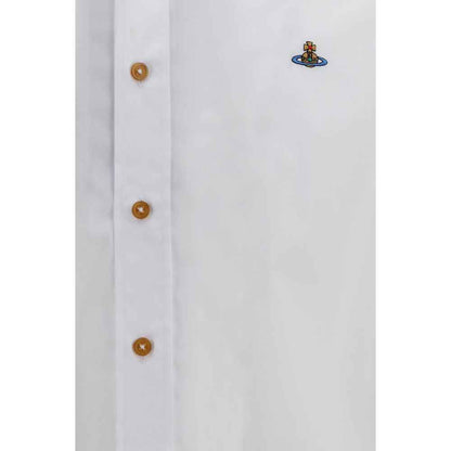 White Cotton Dress Shirt