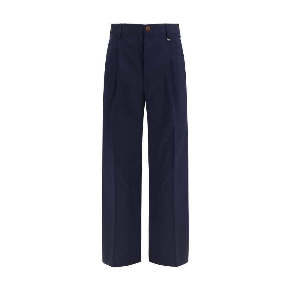 Blue Wool Oves Aries Dress Pants