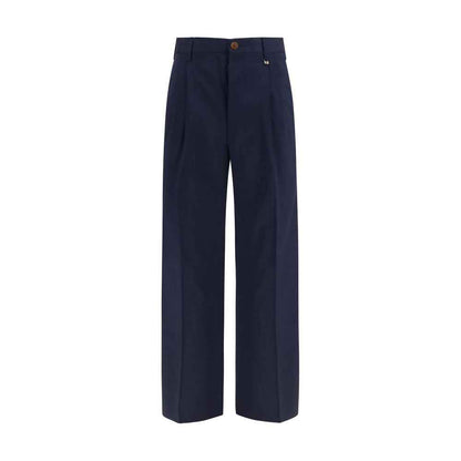 Blue Wool Oves Aries Dress Pants