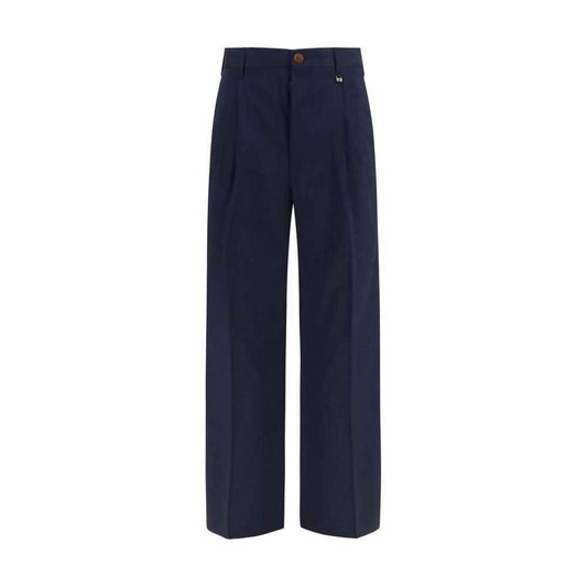 Blue Wool Oves Aries Dress Pants
