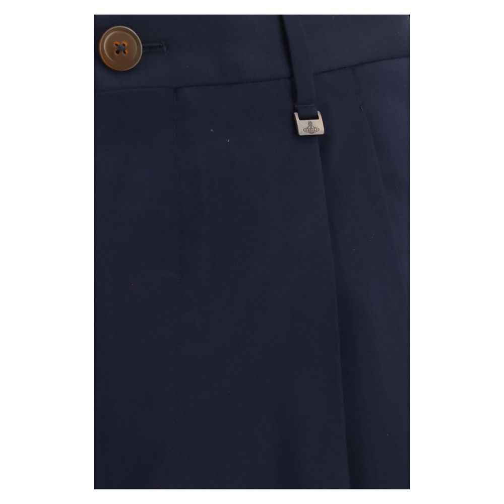 Blue Wool Oves Aries Dress Pants
