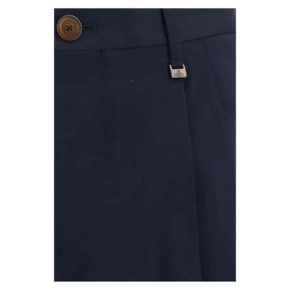 Blue Wool Oves Aries Dress Pants