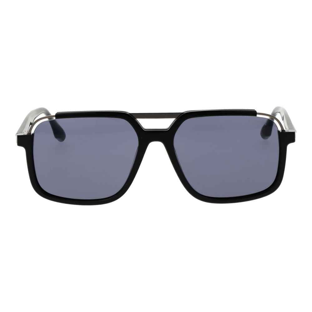 Black Acetate & Stainless Steel Sunglasses
