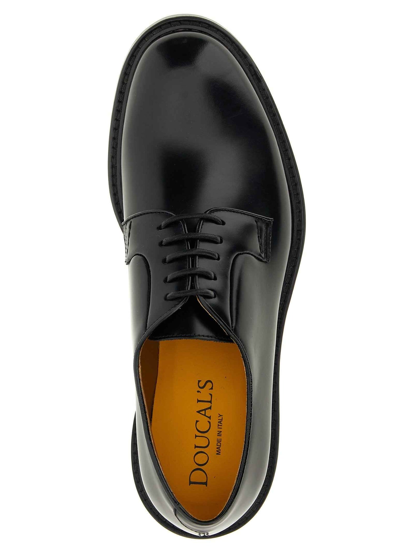 Black Calfskin Oxfords And Derbies