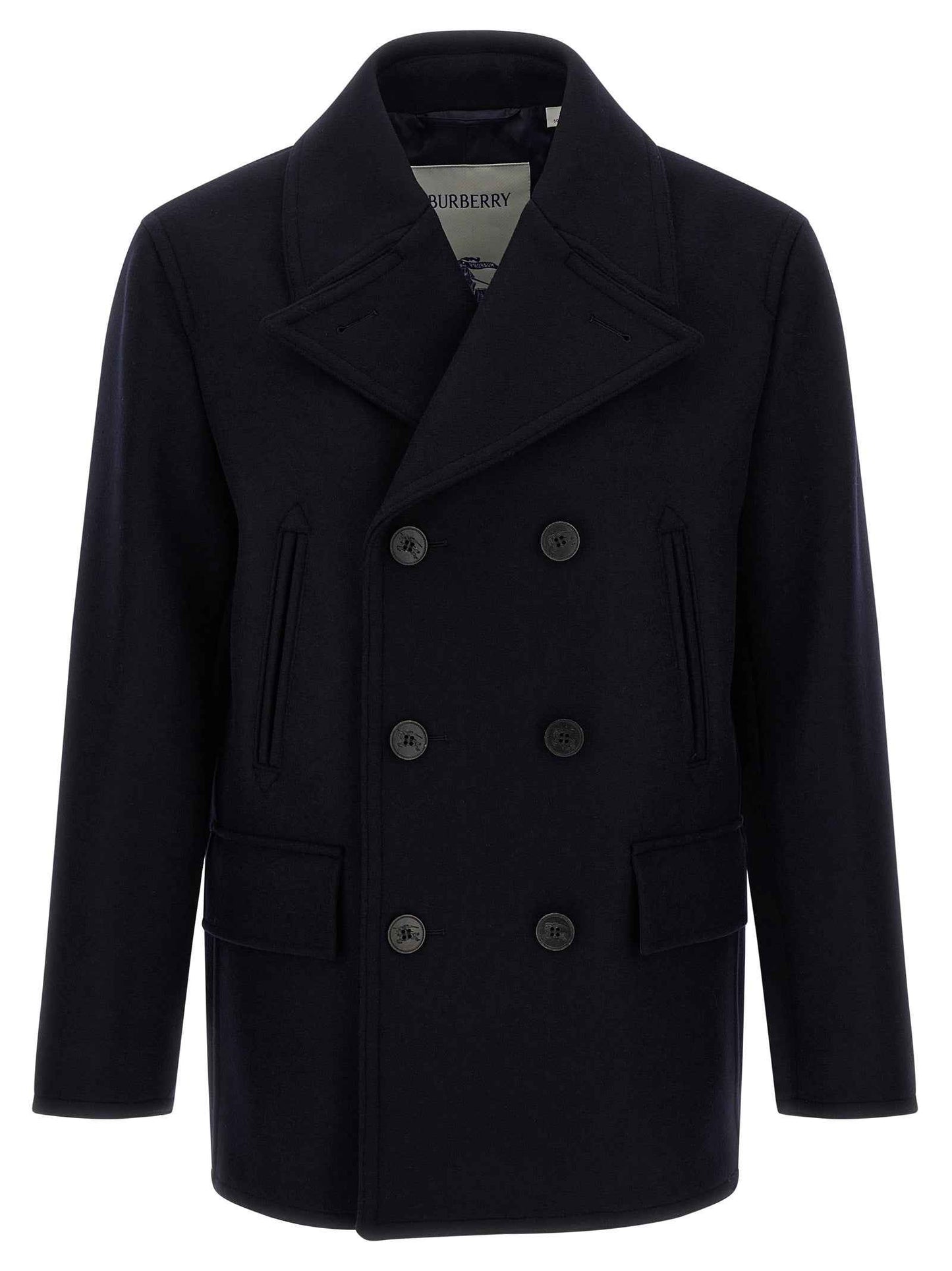Blue Wool Coat