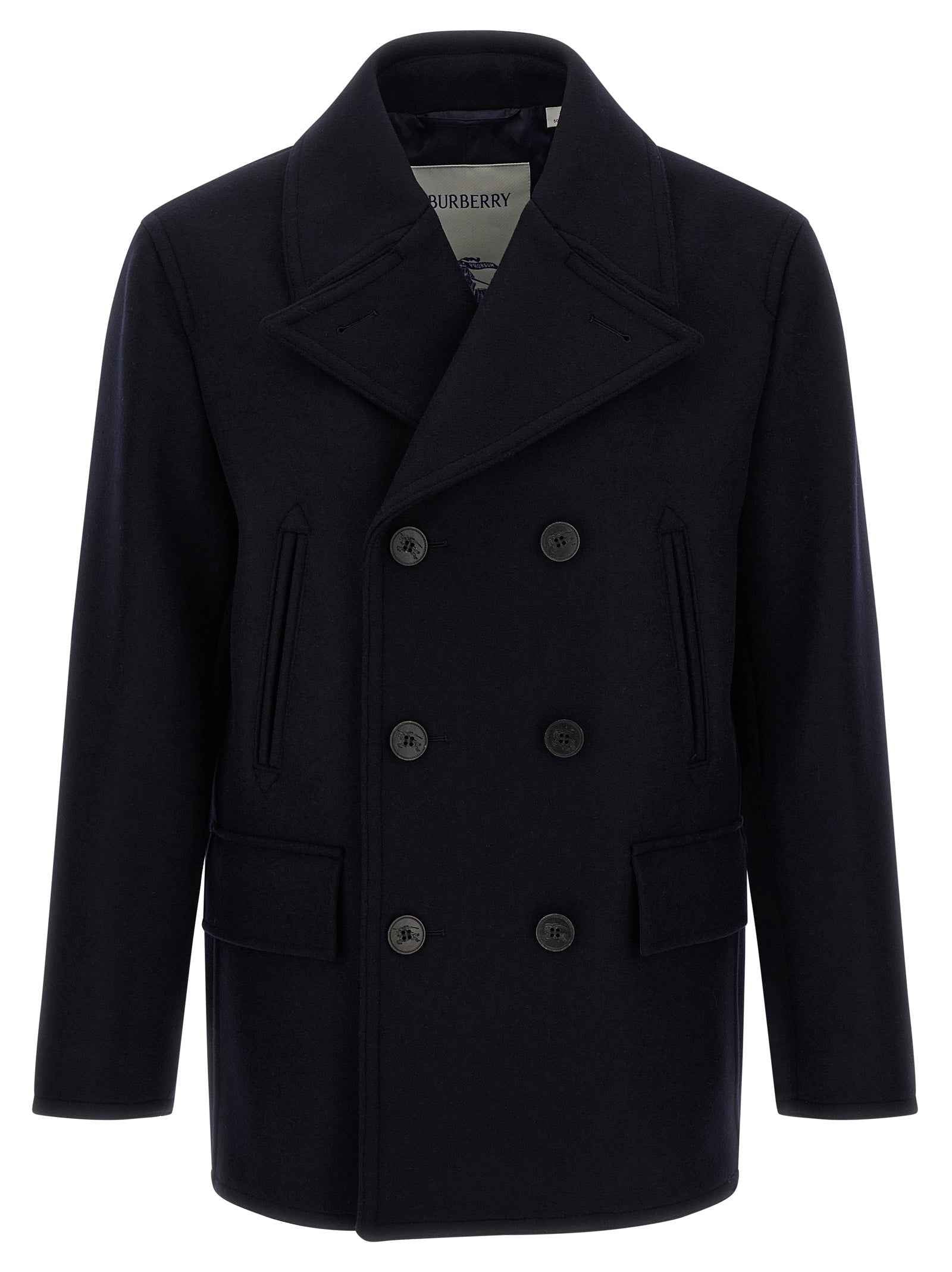 Blue Wool Coat