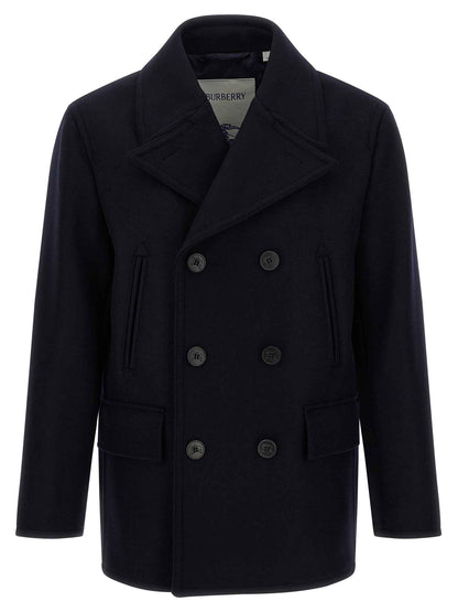 Blue Wool Coat