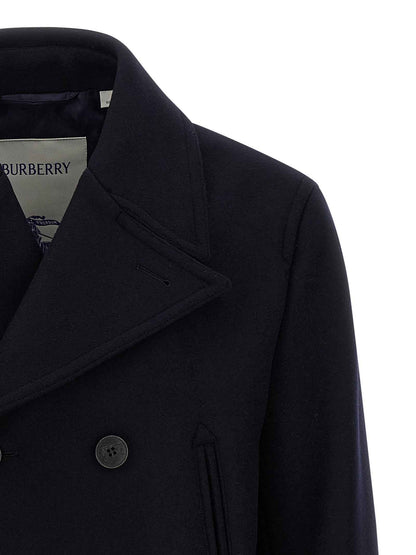 Blue Wool Coat