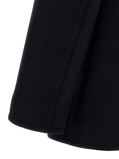 Blue Wool Coat