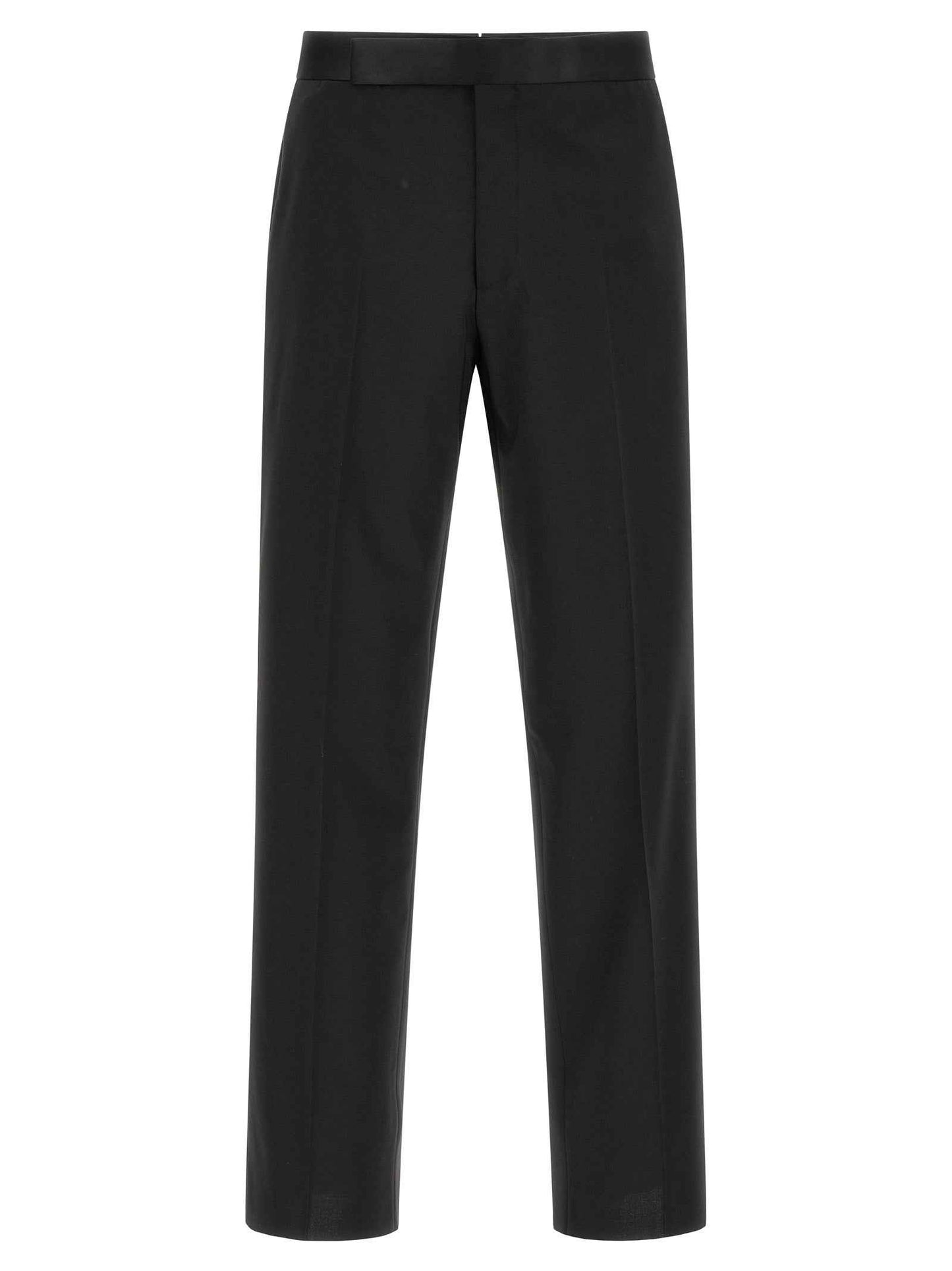 Black Virgin Wool Tuxedo