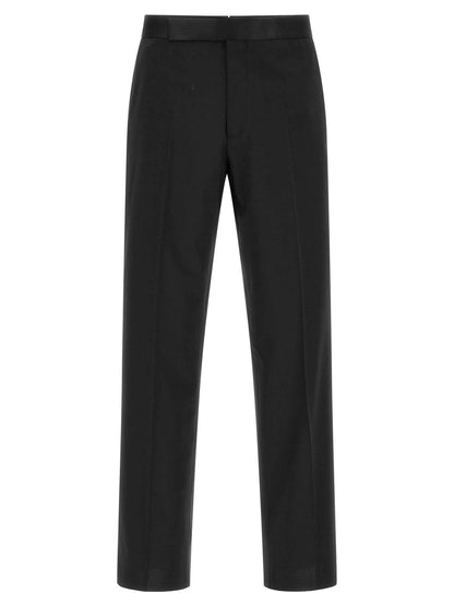 Black Virgin Wool Tuxedo