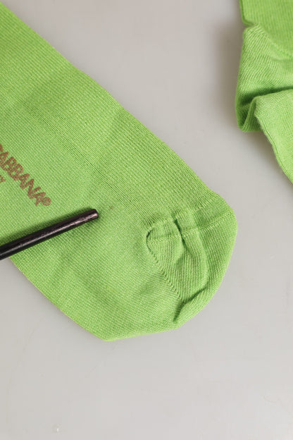 Men Green Viscose Over The Calf Accessory Socks