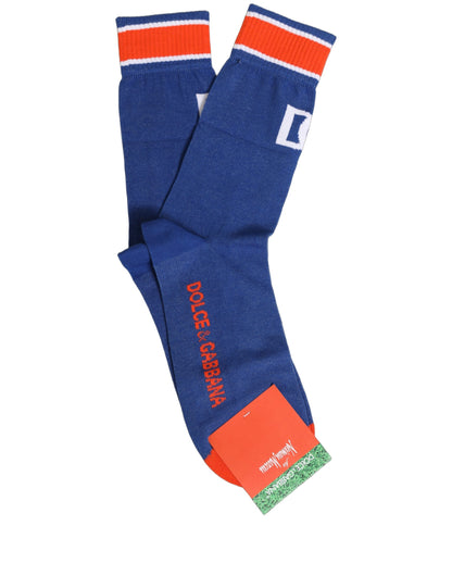 Men Multicolor Cotton Mid Calf Accessory Socks