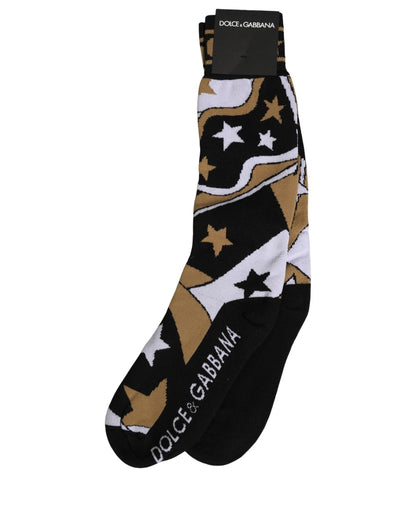 White Polka Dot Over The Calf Accessory Socks