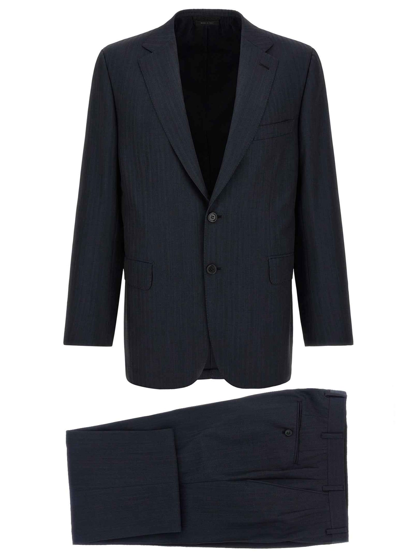 Blue Wool Blazer