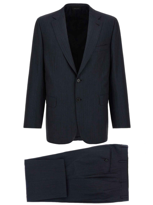 Blue Wool Blazer