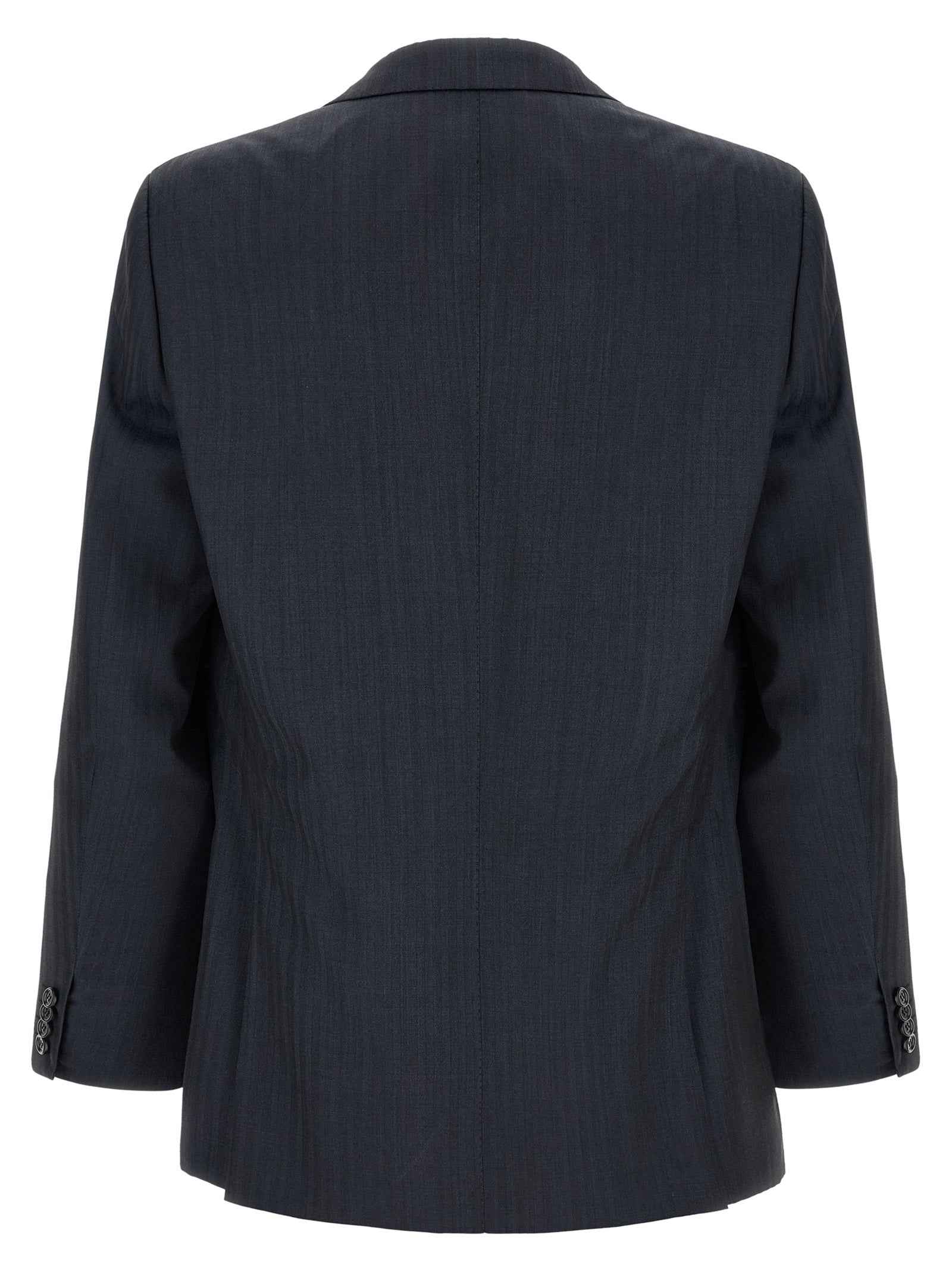 Blue Wool Blazer