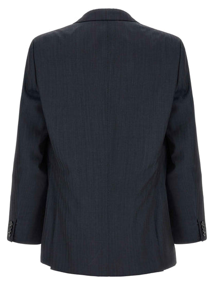 Blue Wool Blazer