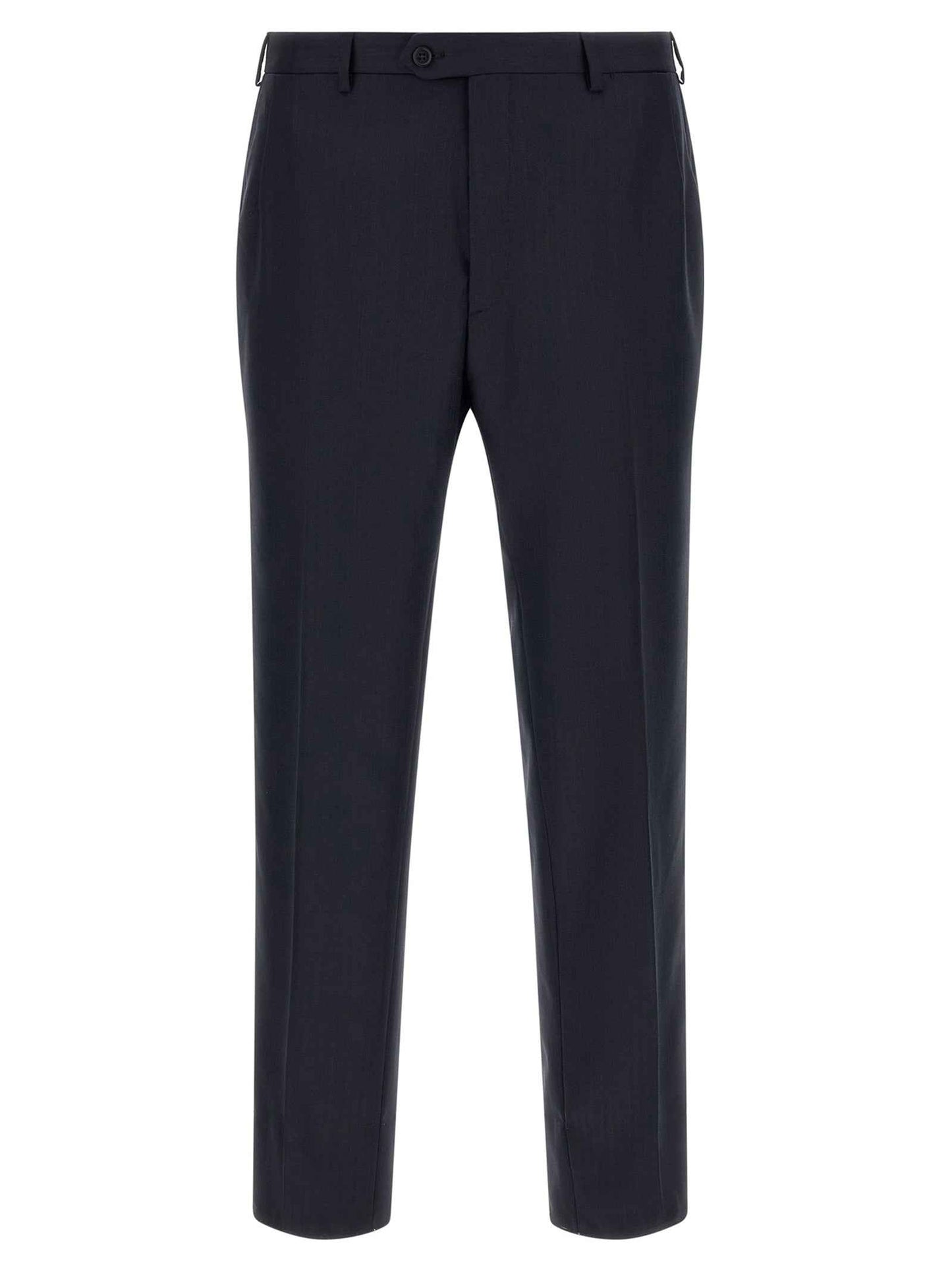 Blue Wool Two-Piece Suit