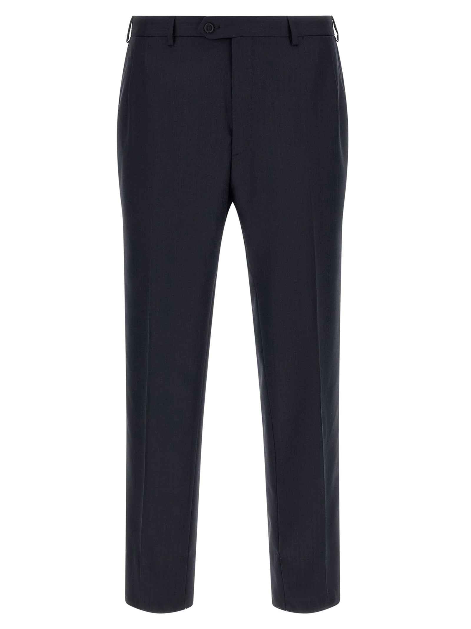 Blue Wool Two-Piece Suit