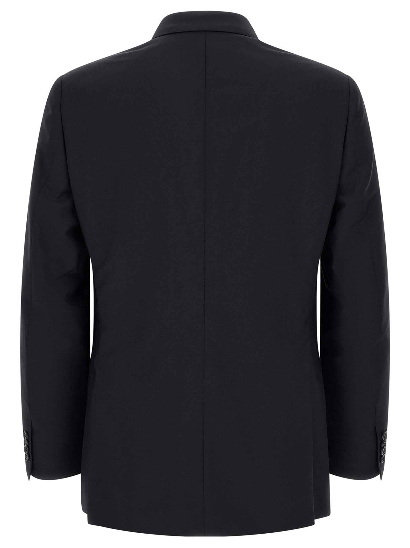 Blue Wool Two-Piece Suit