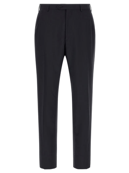 Blue Wool Two-Piece Suit