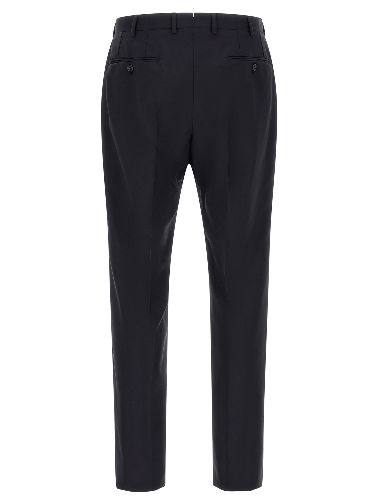 Blue Wool Two-Piece Suit