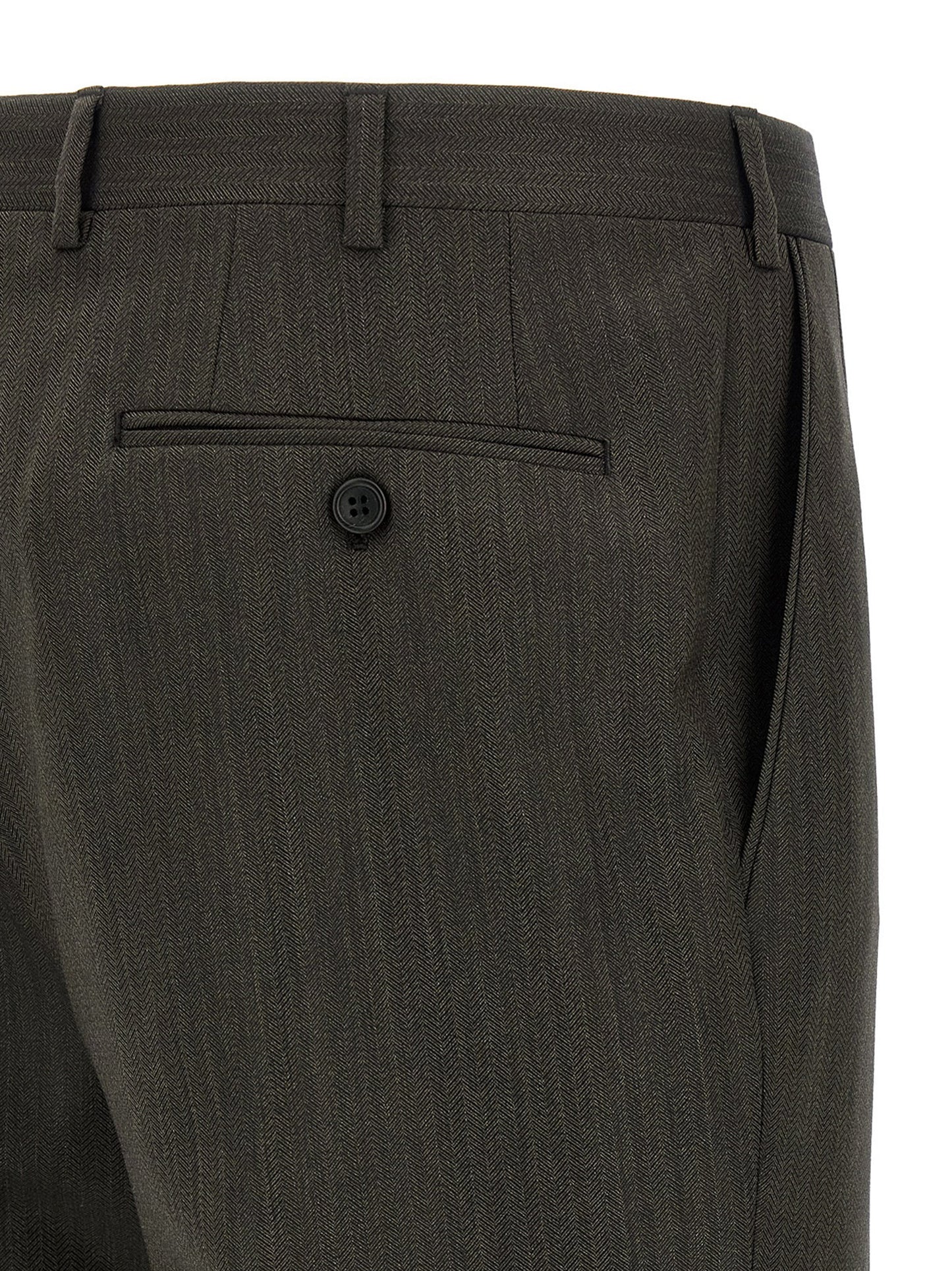 Brown Wool Two-Piece Suit