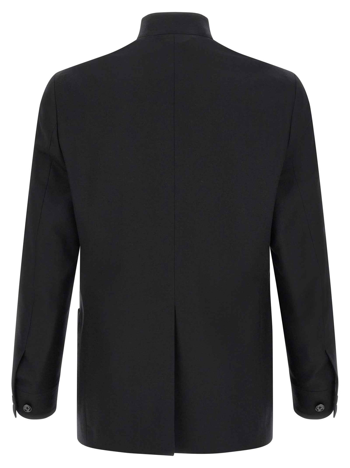 Black Virgin Wool Blazer