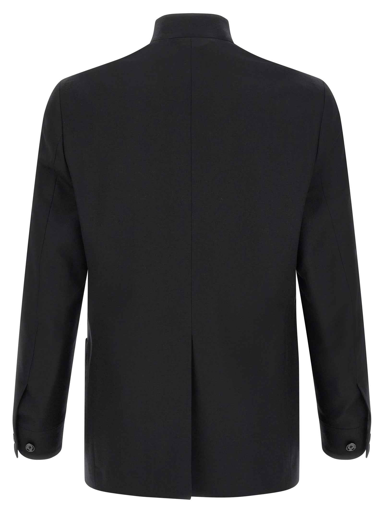 Black Virgin Wool Blazer