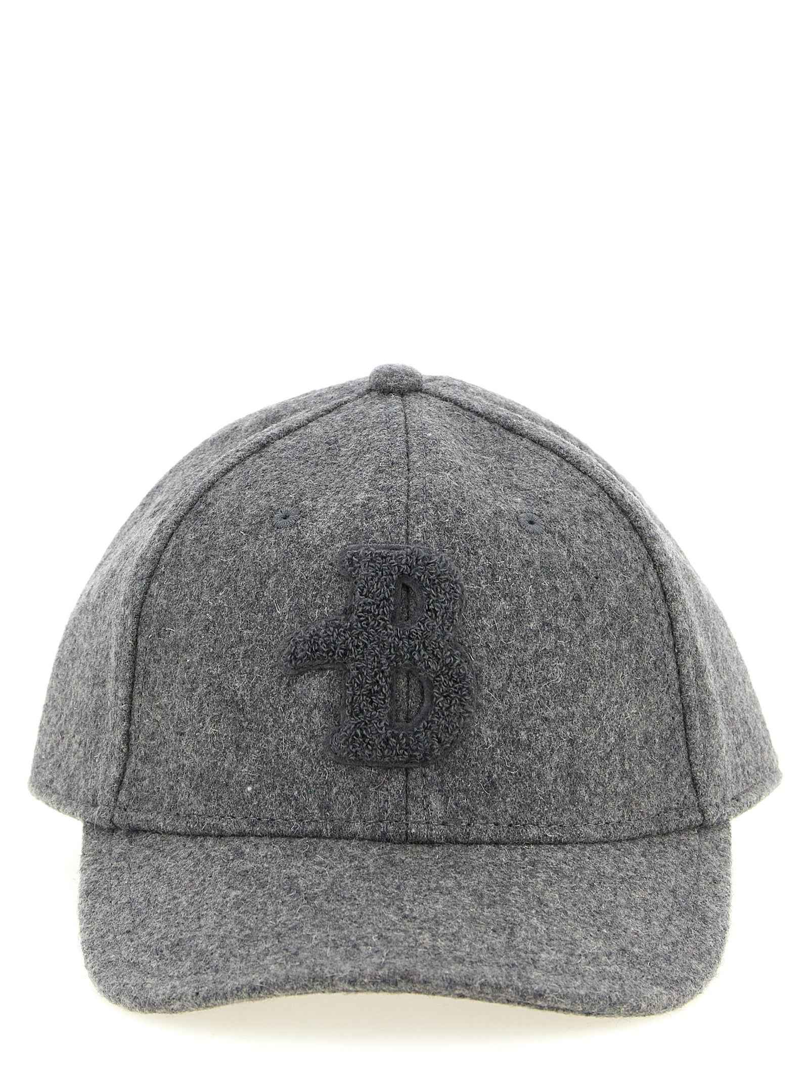 Gray Wool Cap (Baseball Hat)