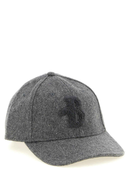 Gray Wool Cap (Baseball Hat)