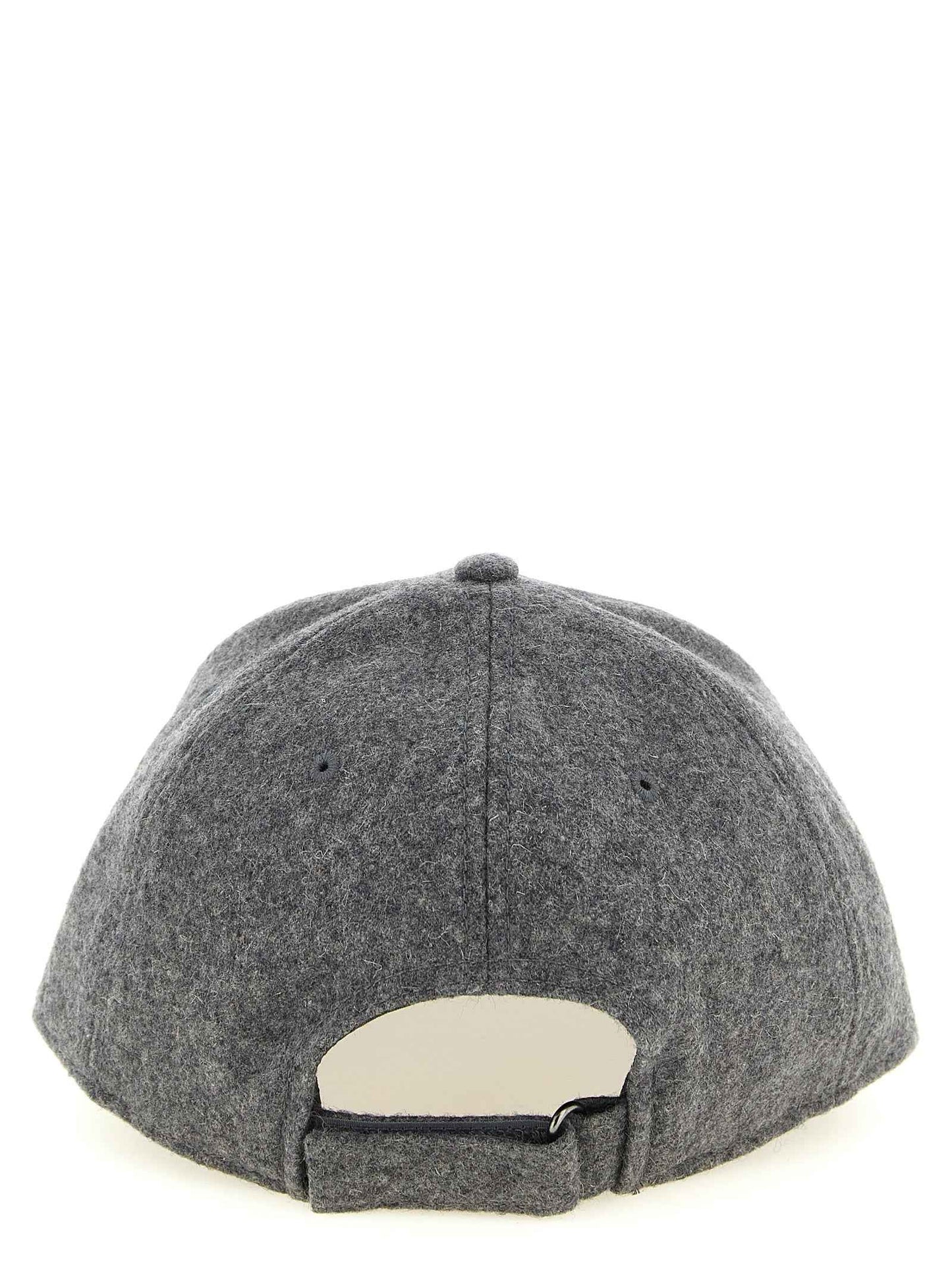 Gray Wool Cap (Baseball Hat)