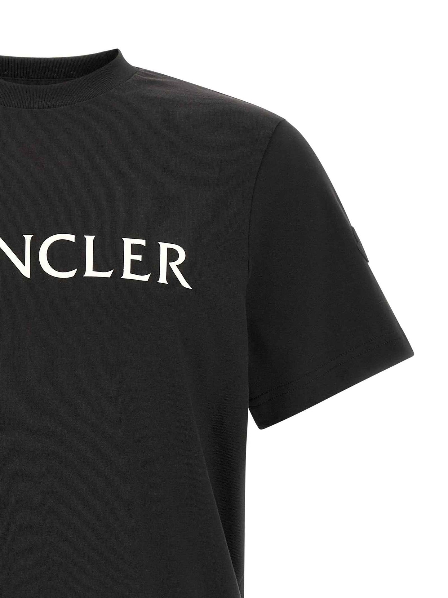 Black Cotton T-Shirt